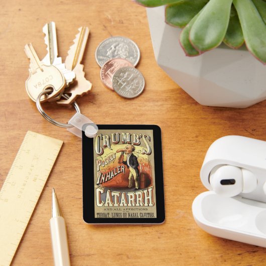  labelkunst, tandheelkundige astmainhalator sleutelhanger (Bureau)