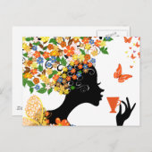 LaBelle Butterfly Briefkaart (Voorkant / Achterkant)