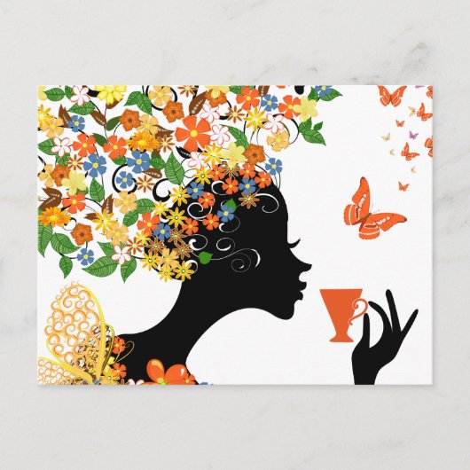 LaBelle Butterfly Briefkaart (Voorkant)