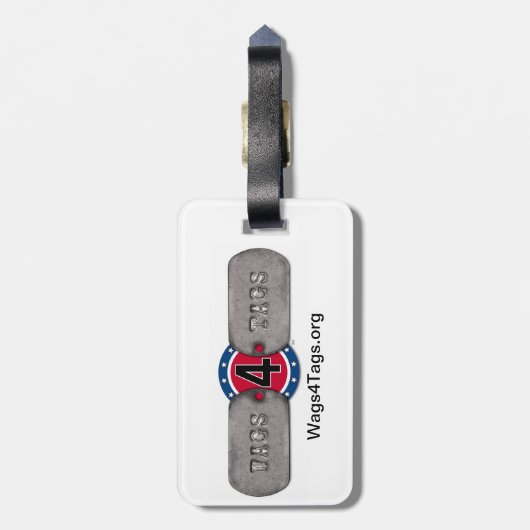 Labels4Labels Bagagelabel (Achterkant verticaal)