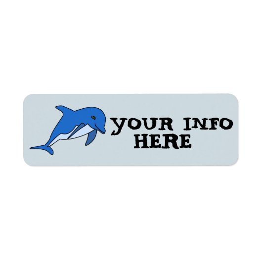 LABELS DOLPHIN ART RETURN ADRES (Voorkant)