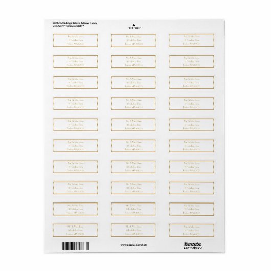 Labels Gepersonaliseerd (Full Sheet)