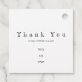 Labels hangen, Labels voor thuisgebruik en levens (Achterkant)