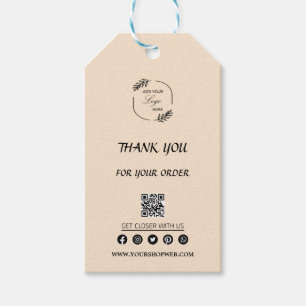 Labels, kledingetiketten en waslabels ontwerpen cadeaulabel