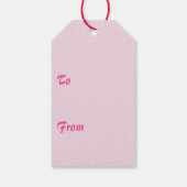 labels met cadeautjes voor bloemen cadeaulabel (Achterkant)