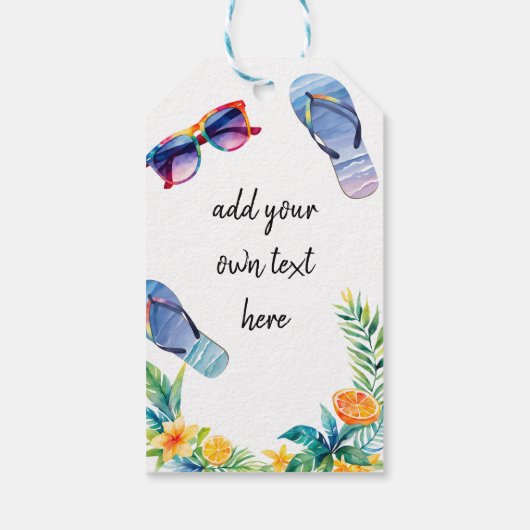 Labels met cadeautjes voor vlotter omdraaien cadeaulabel (Achterkant)