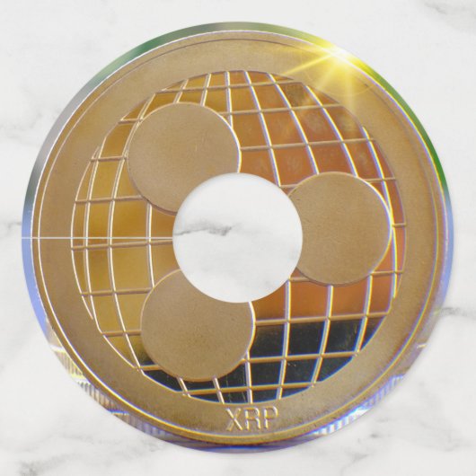 Labels met rimpelglas voor XRP-wijn (Achterkant)