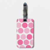 Labels met roze polaire dok (Achterkant verticaal)