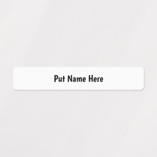 Labels - Sjabloon (Design 1)