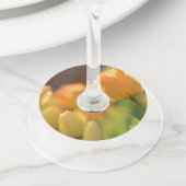 labels van bloemenwijn (Dichtbij)