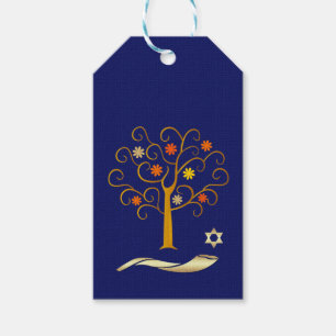 Labels van de Gift van het Nieuwjaar van Hashanah Cadeaulabel