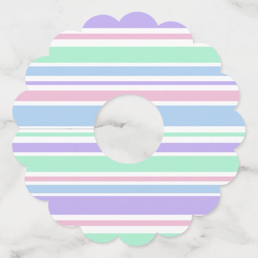 Labels van pasta's, gestreken fijn papier (Voorkant)