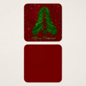 Labels Vierkante Visitekaartjes (Voorkant /achterkant)