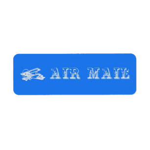 Labels voor Air Mail