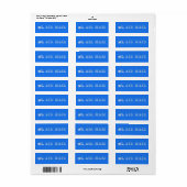 Labels voor Air Mail (Full Sheet)