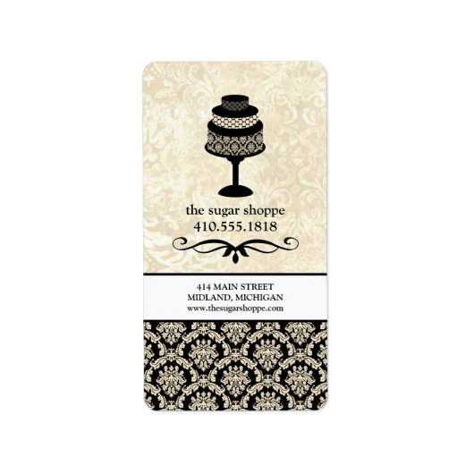 Labels voor bakkerij-producten {koekjes} (Voorkant)