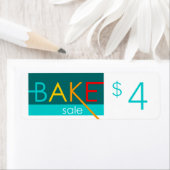 labels voor bakverkoop typografische prijzen (Insitu)