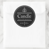 labels voor body butter, kaarslabels, Voedseletike (Tas)