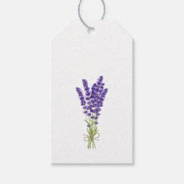 Labels voor bunch Gift Lavender Cadeaulabel