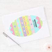 Labels voor cadeautjes bij paasbehandeling (Envelop)