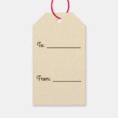 labels voor cadeautjes voor  winkels cadeaulabel (Achterkant)