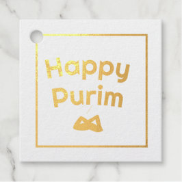 Labels voor de folie van Purim gold