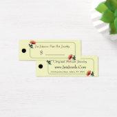 Labels voor de goederenprijs (Rozen) Mini Visitekaartjes (Bureau)