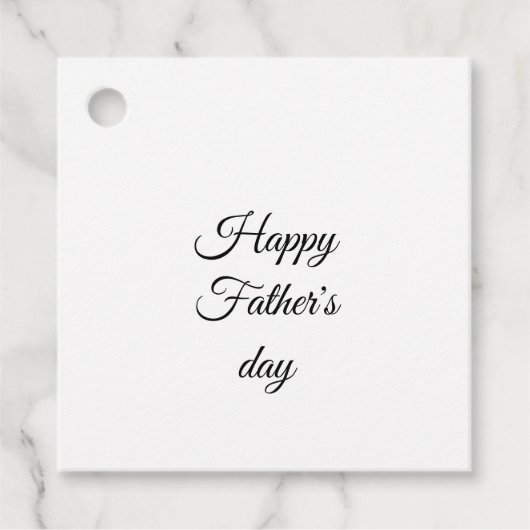 labels voor een eenvoudig cadeautje voor vaderdag (Voorkant)