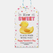 Labels voor Euck Gift, Coper Valentijns Label Cadeaulabel (Voorkant)