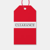 Labels voor goedkeuring cadeaulabel (Voorkant)