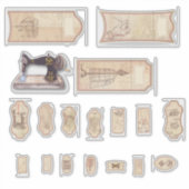  Labels voor het naaien van vinylbessen, op maat g (Voorkant)