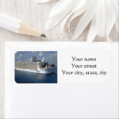 Labels voor het verzenden van cruiseschepen (Insitu)