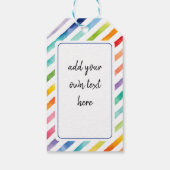 labels voor kennisoverdracht voor leraren cadeaulabel (Achterkant)