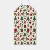 Labels voor kerstcadeautjes in de zin cadeaulabel (Achterkant)