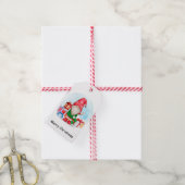Labels voor kerstcadeautjes met kerstcadeaus cadeaulabel (Met Touw)