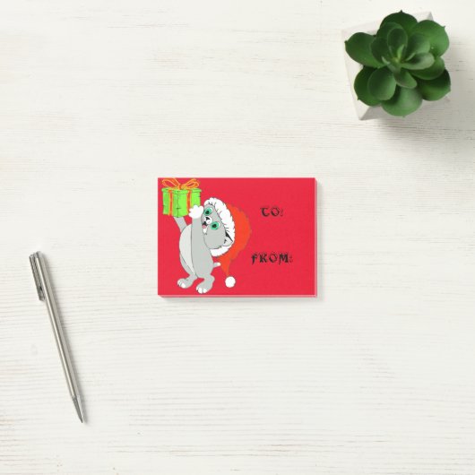 Labels voor kerstcadeautjes post-it® notes (Kantoor)