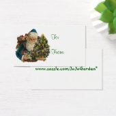 Labels voor kerstmis en kerstbomen Visitekaartjes (Bureau)