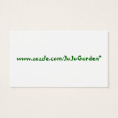 Labels voor kerstmis en kerstbomen Visitekaartjes (Achterkant)