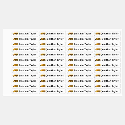 labels voor leerkrachten van studenten (Vel)