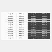 Labels voor meisjesschoolnamen (Vel)