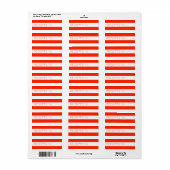 Labels voor ontvangstorganisatie (Full Sheet)
