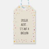 Labels voor prettige kerstcadeautjes personalisere cadeaulabel (Achterkant)