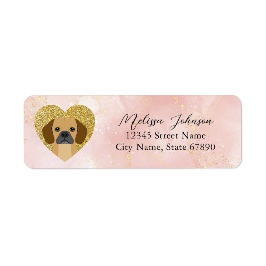 Labels voor retouradres puggle (Voorkant)