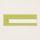 Labels voor schoolcadeaus mini visitekaartjes (Achterkant)