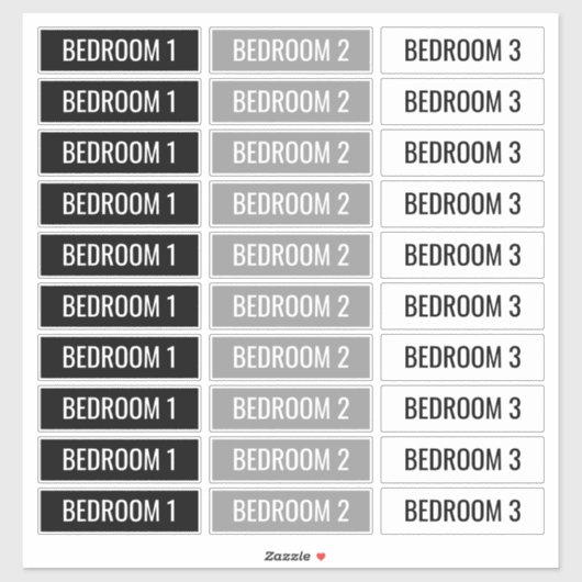  labels voor verhuisdozen (Vel)