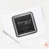 Labels voor verpakkingsmaterialen van Classy Black (Envelop)