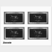 Labels voor verpakkingsmaterialen van Classy Black (Vel)