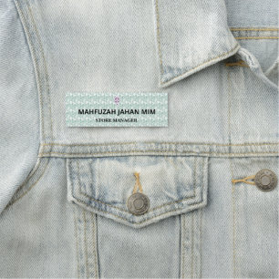 Labels voor volwassen namen. Wasbaar. Magnetisch. Naamplaatje
