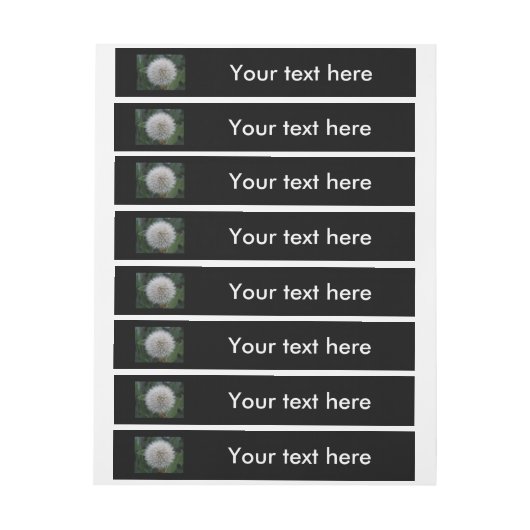  labels voor zaadblaasjes adreslabel wikkel (Vel)