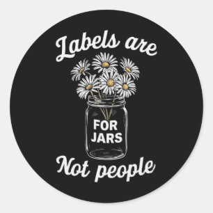 Labels zijn voor potten, niet voor mensen bloemen